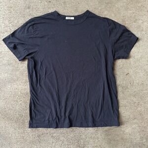 Buck Mason Navy Blue Blank Tee Shirt XL Made in USA